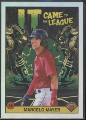 2022 Bowman Chrome Marcelo Mayer It Came to the League Boston Red Sox #ICFL-3 - Image 1 of 2