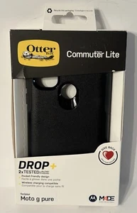 OtterBox Commuter Lite Series Case for Motorola Moto G Pure Black NIP NEW - Picture 1 of 2