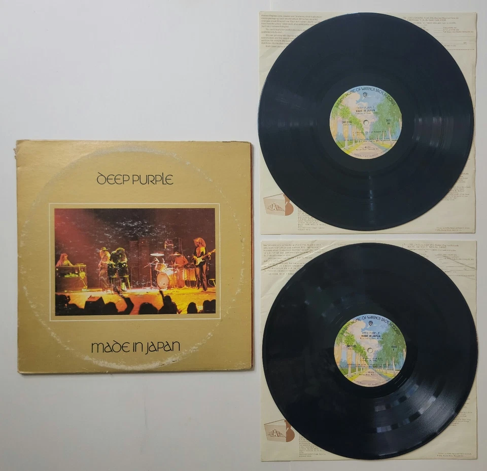 Deep Purple Lp Made In Japan 1973   Original Press 2x Lp 2WS 2701 VG Foto 1 de 4