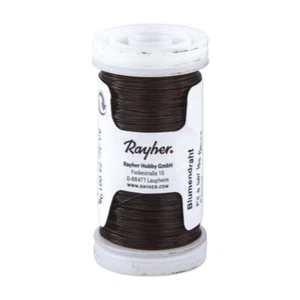 Thread Floral, Brown Dark, 0,35 MM Ø, Coil 100 M - Picture 1 of 1