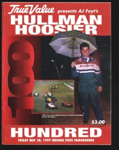 Sports Pub: Indiana State Fairgrounds USAC Auto Race Program 5/28/1999-Hullma... - Picture 1 of 1