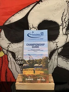 ERNIE ELS Signed PGA Autograph - 2011 Deutsche Bank Championship Guide HOF - Picture 1 of 3