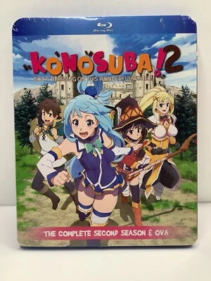 NEW Discotekmedia Anime Blu-Ray *KONOSUBA! 2: THE COMPLETE SECOND SEASON & OVA - Image 1 of 3