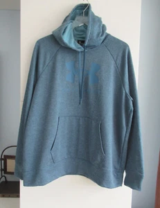 Under Armour Men's Big Logo Hoodie XL Blue - Picture 1 of 9