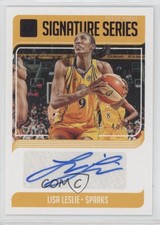 2019 Donruss WNBA Signature Series Press Proof Purple /49 Lisa Leslie Auto HOF