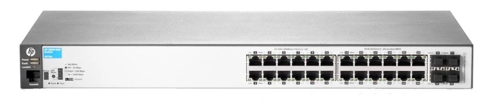 HP Aruba 2530 24g Poe Switch J9773A