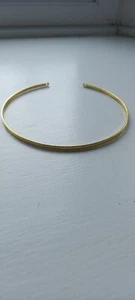 11 Plain Gold Tiara Bases 3mm Head Bands * Wedding Headpiece Jewellery - Picture 1 of 2