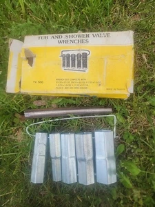 Vntage Jones Shower Valve Socket Wrench Set Tub/Shower Valves Plumbing Tool - Picture 1 of 2