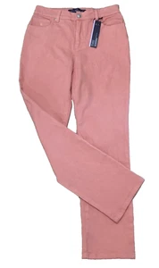 Pantalones de mezclilla Gloria Vanderbilt 6 Petite NUEVO Amanda suave tacto salmón bolsillos elásticos - Imagen 1 de 7