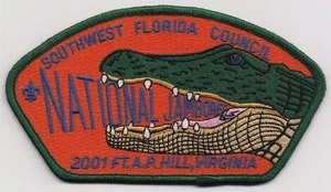 JSP - SOUTHWEST FLORIDA COUNCIL - 2001 NATIONAL JAMBOREE - GRN BDR - OVERSIZE - Bild 1 von 1