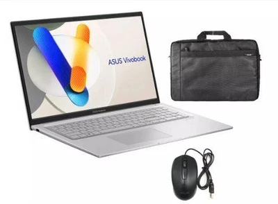 Windows 11 ASUS Laptop Vivobook 17.3in Intel i5 13th gen  8GB 512GB SSD Silver - Image 1 of 4