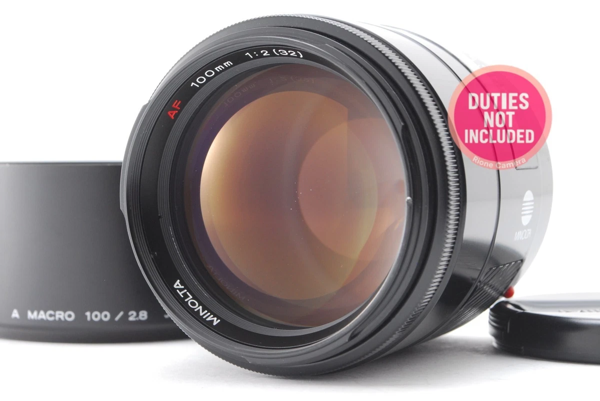 Minolta f/2 100mm Focal Camera Lenses for sale | eBay