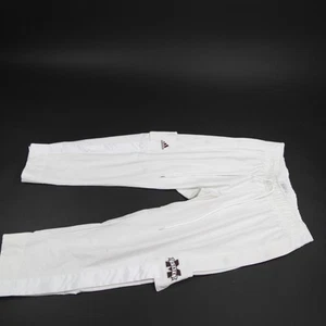 Mississippi State Bulldogs adidas Athletic Pants Men's White Used - Picture 1 of 6