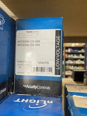 Acuity Controls Sensor Switch NPODMA DX WH (NLIGHT)