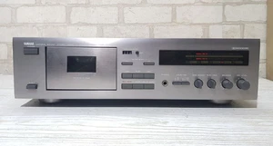 Yamaha KX-260 Stereo Cassette Deck Lettore Nastro Metallo 2 Teste Audio Hi-Fi Vintage - Foto 1 di 8