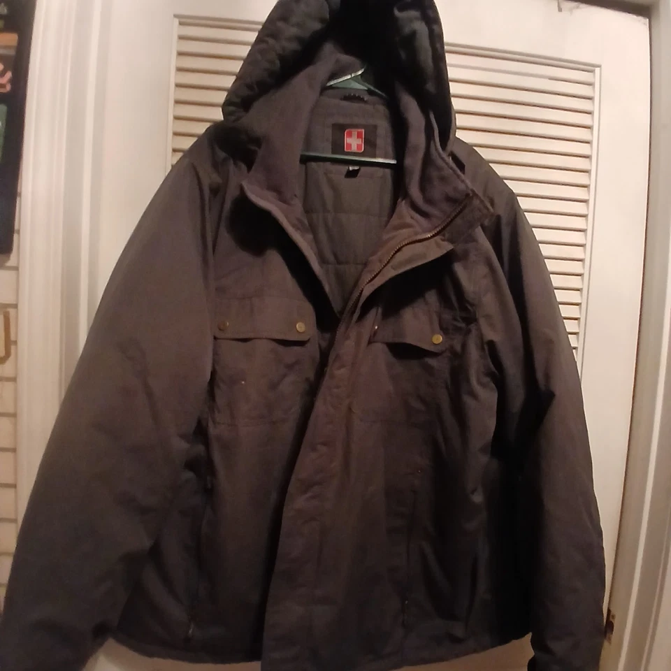 Swiss Tech Coat 3XL/54-56 Gray Mens - Image 1 of 4