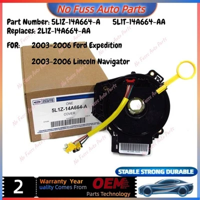 OEM Clock Spring 5L1Z-14A664-A For 2003-2006 Ford Expedition & Ford Navigator - Image 1 of 4