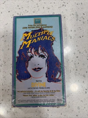 Multiple Maniacs (1970) VHS – 1987 Cinema Group Release – Rare Cult Classic - Image 1 of 2