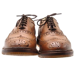Herren Allen Edmonds McTavish Walnuss kurze Budapester Größe 9 D - Bild 1 von 10