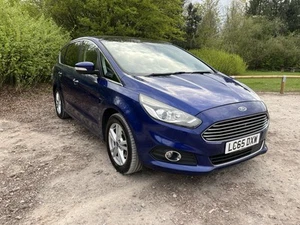 Ford S-Max Titanium 2.0 TDCi Auto, 16/65, Mot 01/26, 7 Seats, Met Blue, Top Spec - Picture 1 of 22