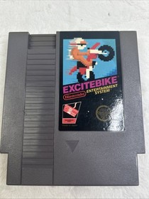 Excitebike (Nintendo NES, 1985) Authentic. 5-SCREW VARIANT. Tested