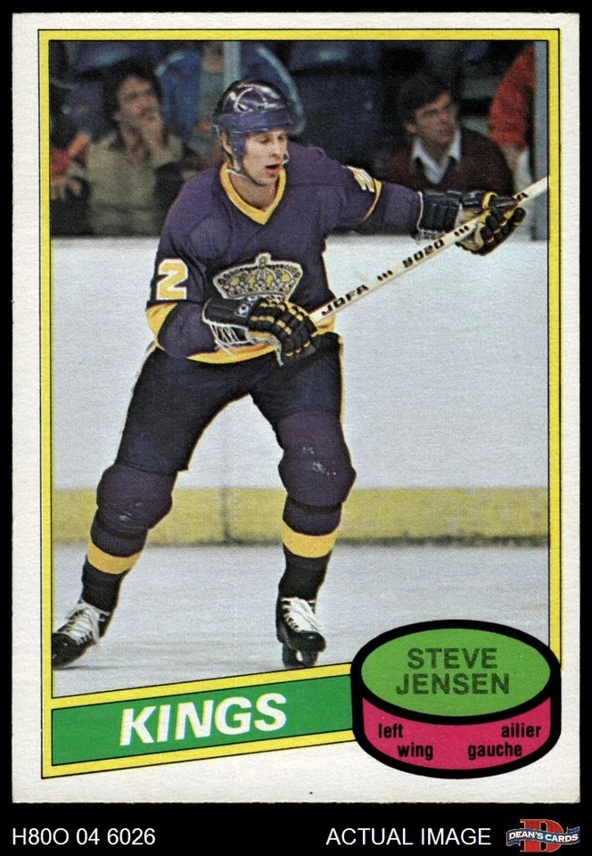 1980 O-Pee-Chee #294 Steve Jensen Kings-Hockey 7 - NM - Image 1 of 1
