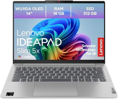 Lenovo IdeaPad Slim 5 14Q8X9 Notebook 14 Zoll OLED 16 GB RAM 512 GB SSD (J10) - Bild 1 von 3