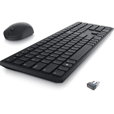 NEW - Dell KM5221W Wireless Combo Keyboard & Mouse BLACK - Image 1 of 4