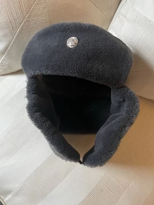 Sombrero de Invierno Ushanka De Colección Ejército Soviético Militar Gorra 56 Lana Piel Foto 1 de 4