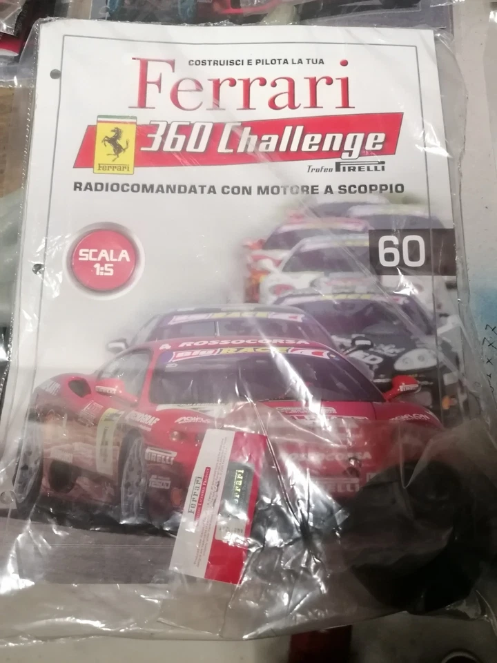 Ferrari 360 Challenge scala 1:5 Deagostini Uscita N 60 - Immagine 1 di 1