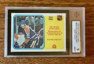 1982-83 OPC - #240 - WAYNE GRETZKY - Assist Leader - KSA 9 MINT - Bild 1 von 3