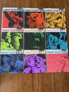Cowboy Bebop LaserDisc Collection Volumes 1–9 Complete Set with Obi No English - Imagen 1 de 6