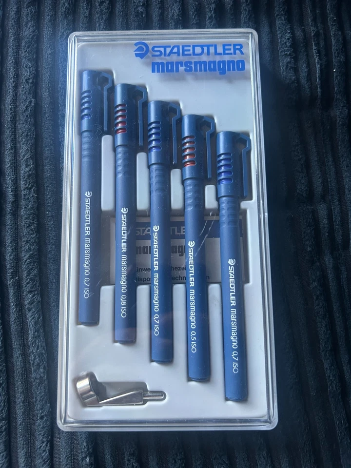 Juego de 5 bolígrafos técnicos Staedtler Marsmagno (nuevos y sin usar) P+P gratis Foto 1 de 1