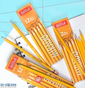 Berol Mirado 12 pack of Office Pencils- 2 Grades Available - Picture 1 of 4