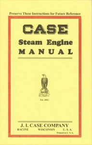 1925 Case STEAM TRaCTioN ENGiNE Manual - reprint - Picture 1 of 5