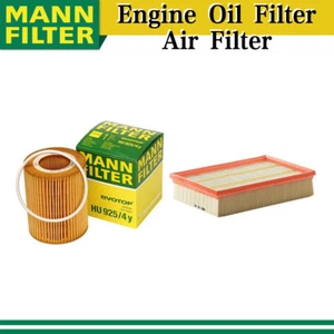 Mann Engine Oil Filter+Air Filter 2pcs for 2008-2012 Land Rover LR2 l6 3.2L AY17 - Picture 1 of 6