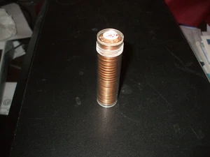 1956D STGL ROLLE LINCOLN CENTS, AMERIKA - Bild 1 von 4