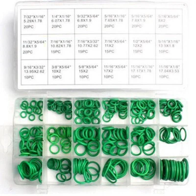 Junta de vedação de anel-O ferramentas de reparo de ar condicionado para carro HNBR O-Rings kit sortido - Imagem 1 de 4