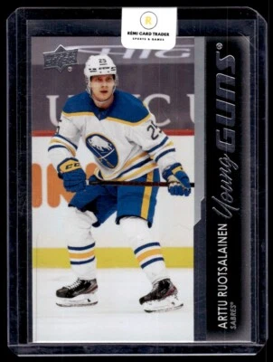 2021-22 Upper Deck Series 1 Young Guns Arttu Ruotsalainen Rookie #221 Buffalo - Image 1 of 2