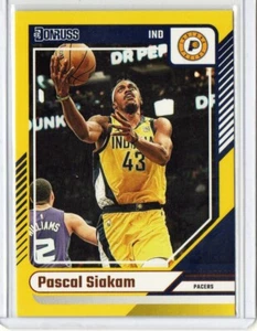 2024-25 Panini Donruss - Pascal Siakam #99 Yellow Flood - Picture 1 of 2