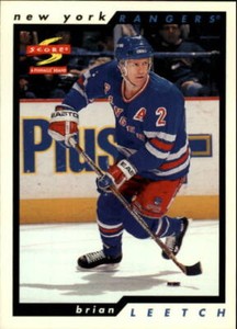 1996-97 Score Hockey #179 Brian Leetch
