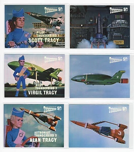 2015 Unstoppable Thunderbirds 50 Jahre Reflecto-Mirror Foil Chase Karte 10er Set - Bild 1 von 2