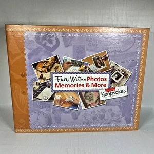 Carpeta de proyectos de álbum de recortes manualidades fotos creación recuerdos hechos en EE. UU. - Imagen 1 de 2