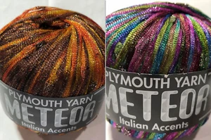 Cinta de punto tejido con acentos italianos hilo de Plymouth meteorito acentos elección de color - Imagen 1 de 3
