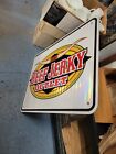 Retired Beef Jerky Outlet, Highway Road Exit Sign, Metal / Aluminum, 24" x 18"