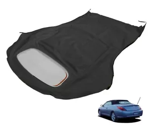 Fit: Toyota Solara Soft Top & Glass Window 2004-2009 HAARTZ BLACK German - Bild 1 von 12