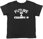 Future Champion Fooball Childrens Kids T-Shirt Boys Girls