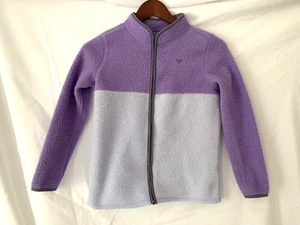 Oshkosh Fleece Jacket Zipper Purple Children's Size 12 - Picture 1 of 10