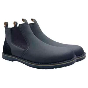 Izods Men's Lucas Pull-On Chukka Boot (BLACK, 8) - Picture 1 of 3