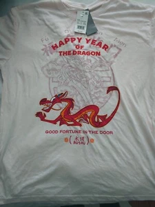 Disney Mulan Mushu Happy Year Of The Dragon Damen Shirt hellrosa XL - Bild 1 von 4